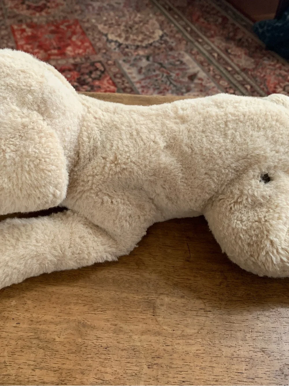 FAO Schwarz Plush Cream Dog Toy - Soft Puppy Stuffed Animal